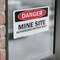 Signmission Mine Site Authorized Access Only Danger Sign, Vinyl Decal, 7in W x 5in L, 2PK OS-2PACK-DS-D-57-L-1912 - alternate 2